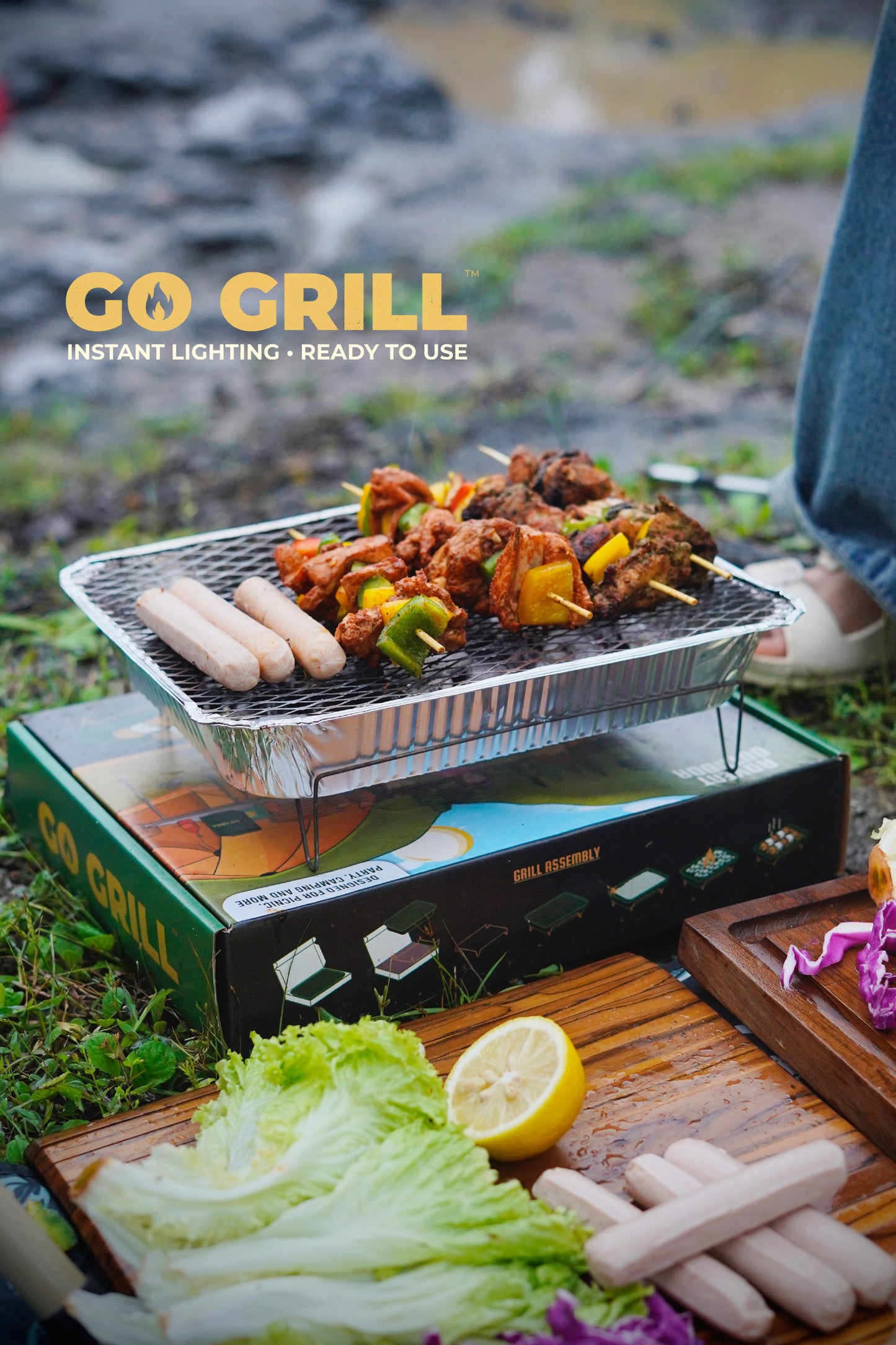 GO GRILL™️- India's First Instant Lighting Barbeque Grill