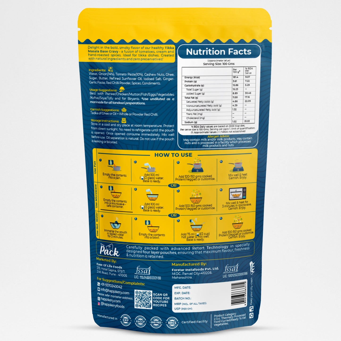 Go GRILL X Happikery (Tikka Masala Base Gravy)