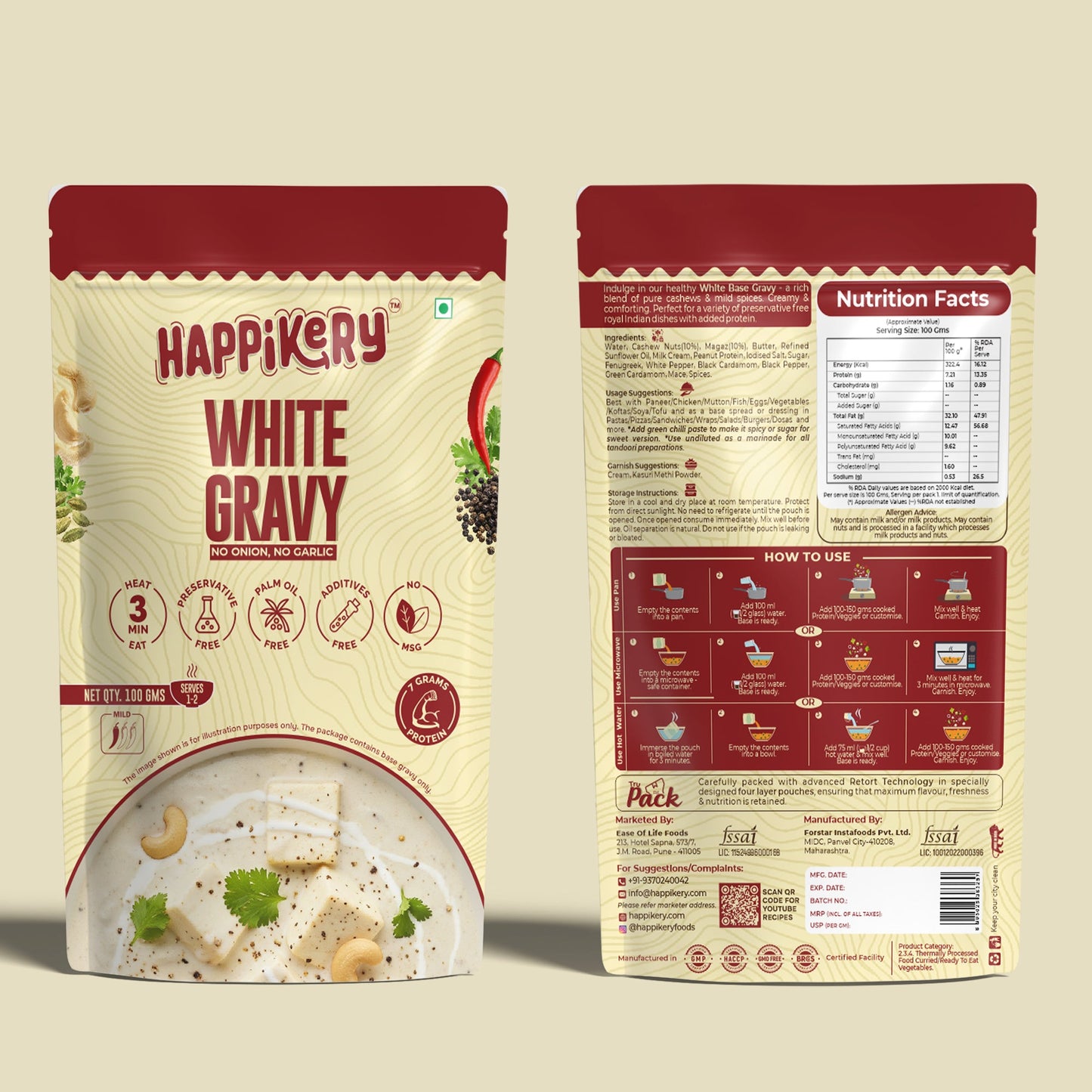 Go GRILL X Happikery (White Base Gravy)