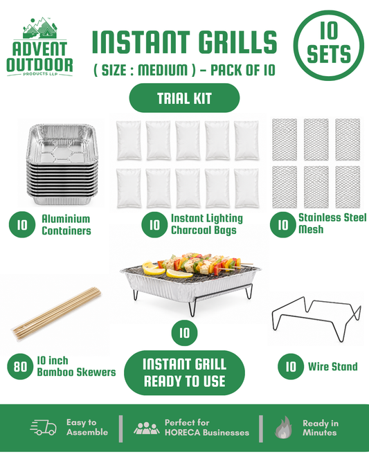 Instant Grills - (Trial Kit)