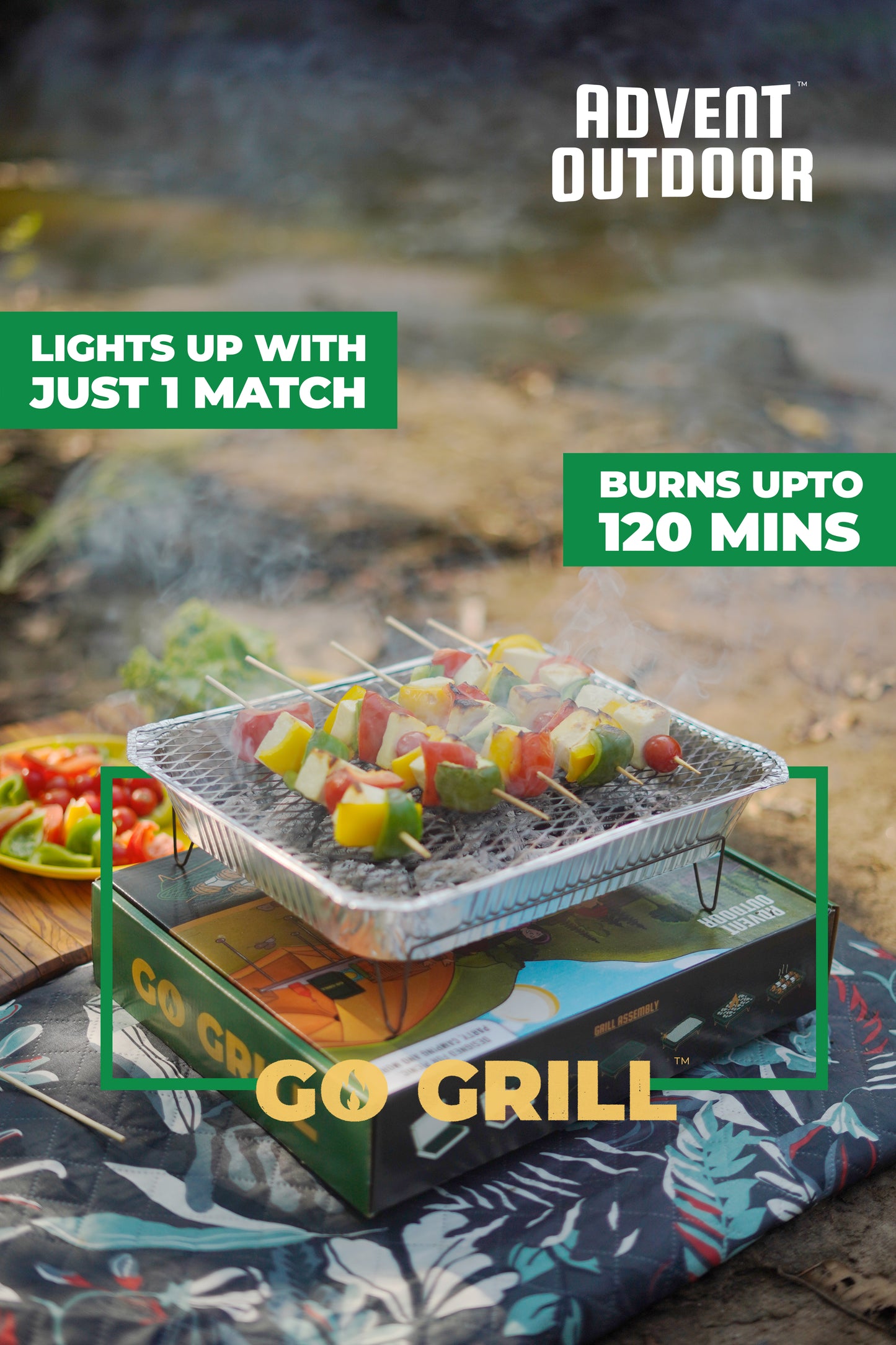 GO GRILL™️- India's First Instant Lighting Barbeque Grill