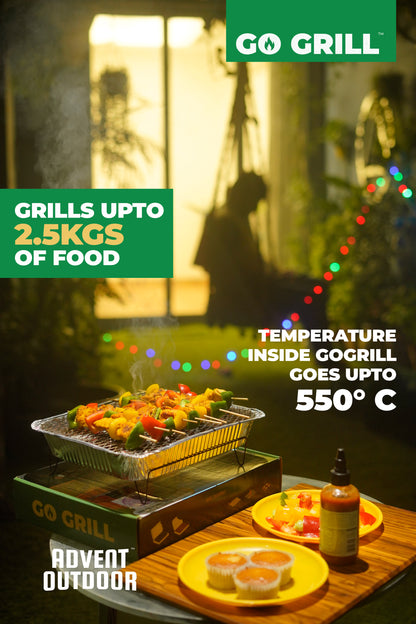 GO GRILL™️- India's First Instant Lighting Barbeque Grill
