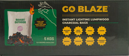 Go Blaze - Instant Lighting Lumpwood Charcoal Bags