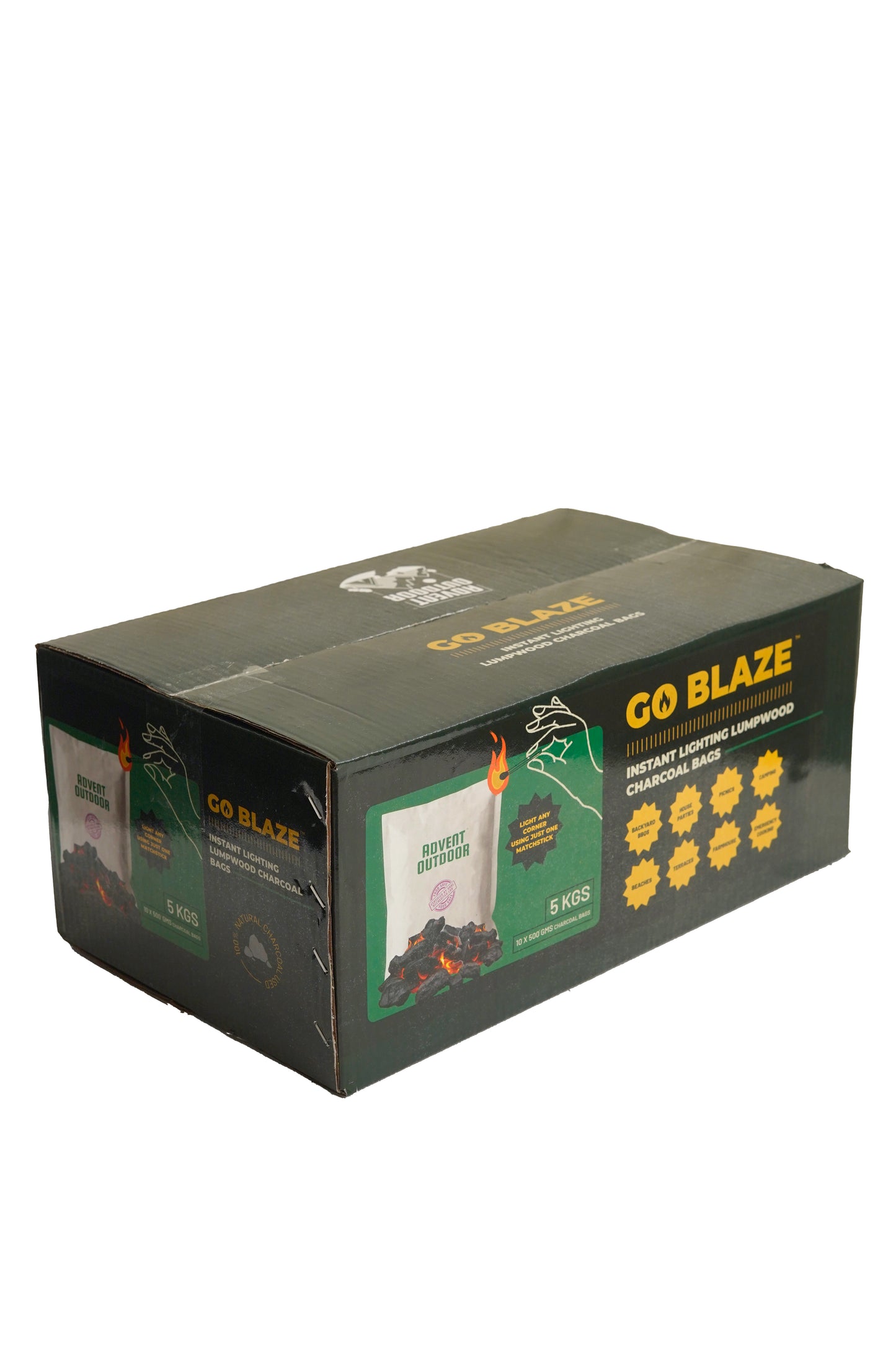 Go Blaze - Instant Lighting Lumpwood Charcoal Bags