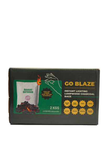 Go Blaze - Instant Lighting Lumpwood Charcoal Bags