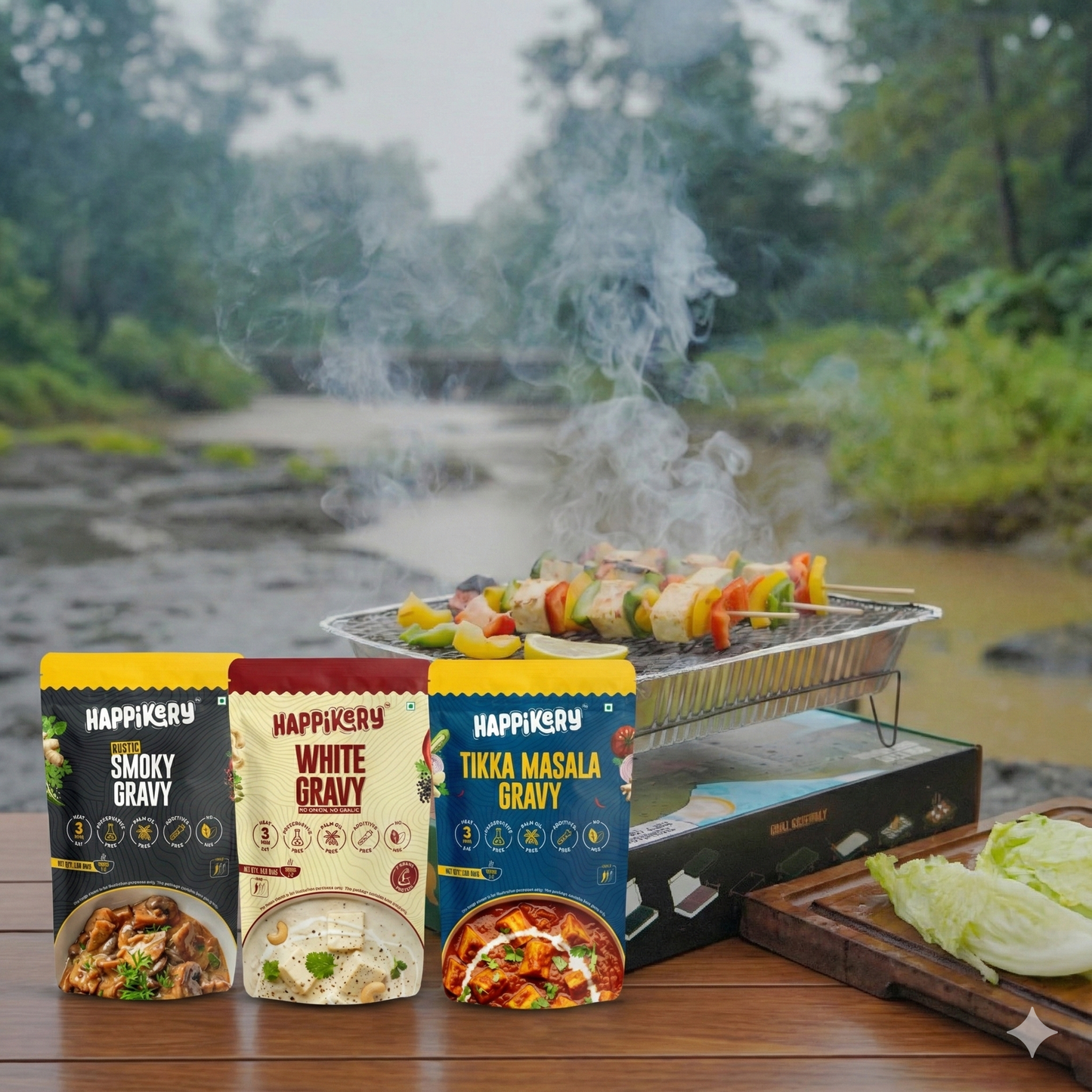 Go GRILL X Happikery – The Ultimate BBQ Combo