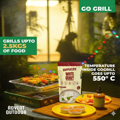 Go GRILL X Happikery – The Ultimate BBQ Combo