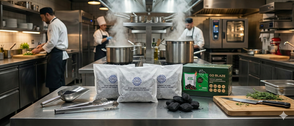 Instant-Lighting Charcoal Bag