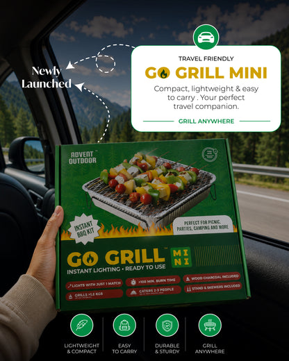 GO GRILL™️- India's First Instant Lighting Barbeque Grill