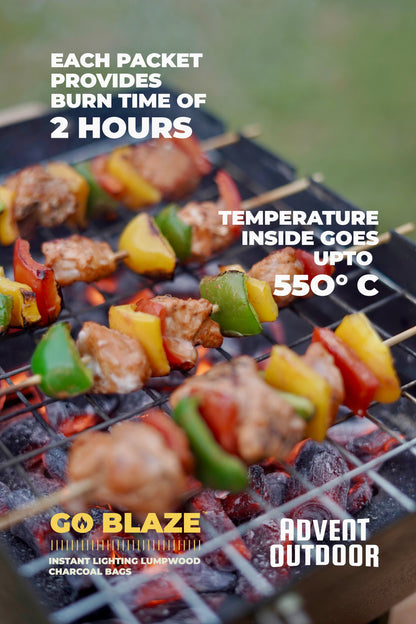 Go Blaze - Instant Lighting Lumpwood Charcoal Bags