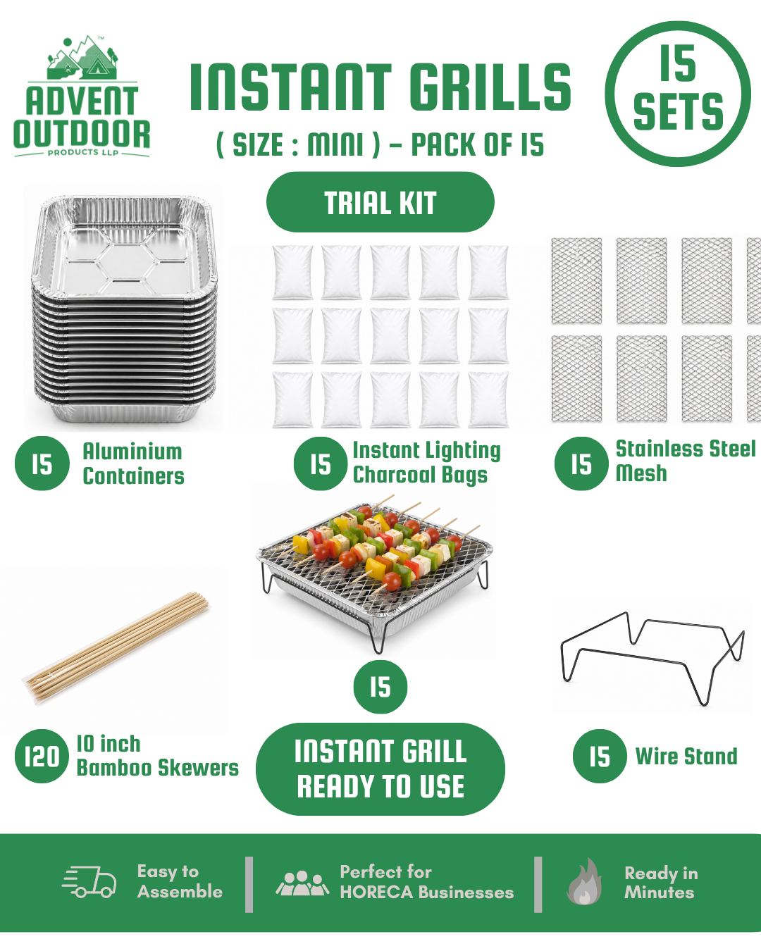 Instant Grills - (Trial Kit)