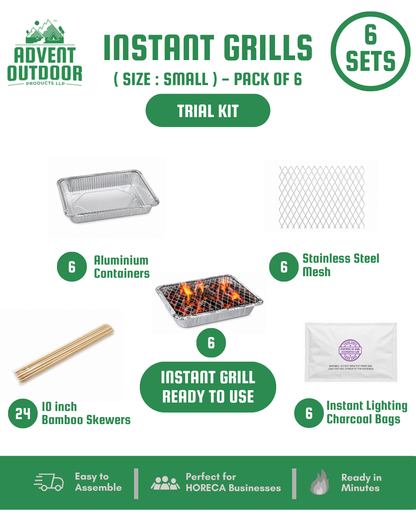 Instant Grills - (Trial Kit)